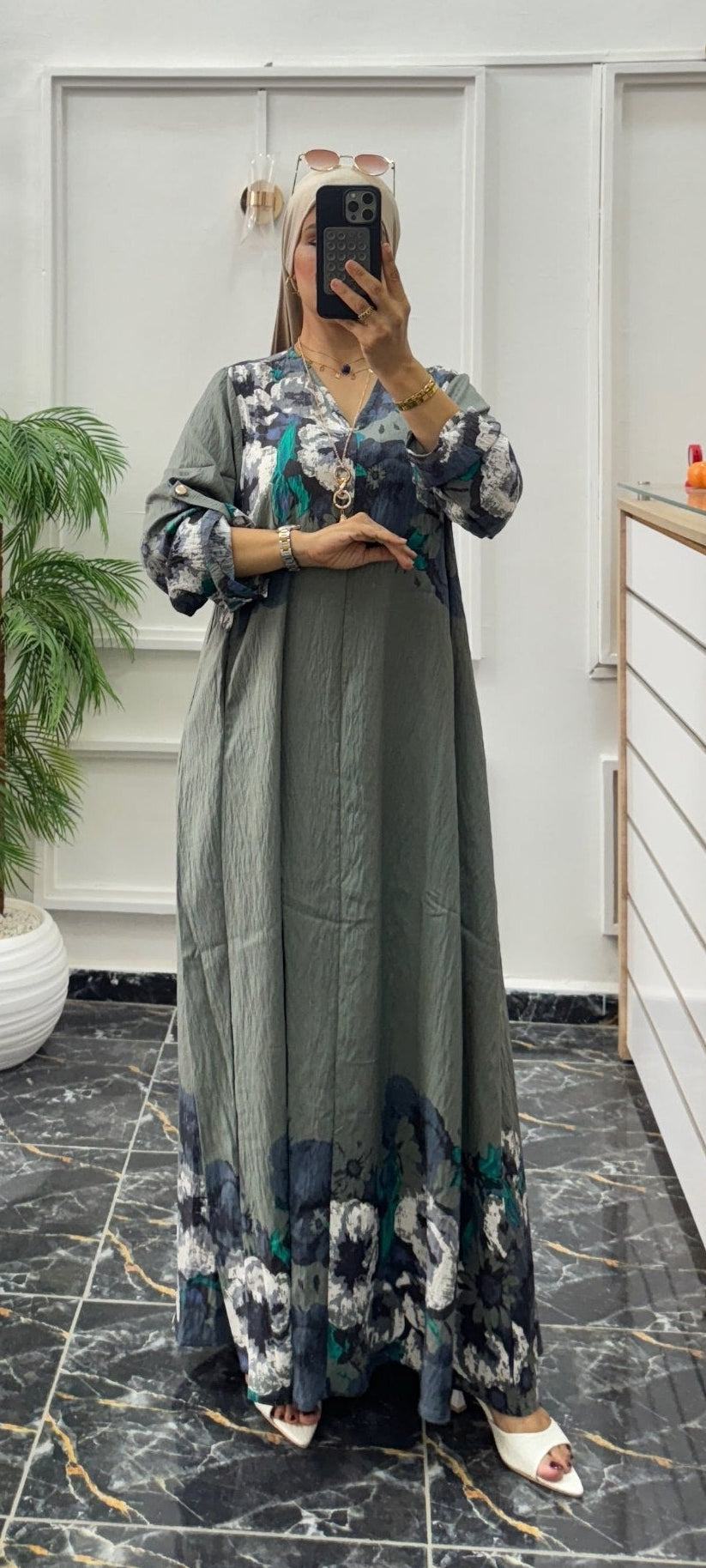 Robe fleurie