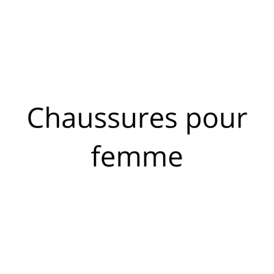 Chaussures pour femme