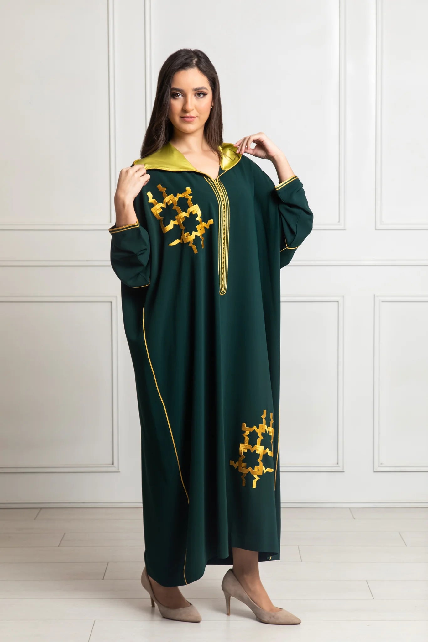 Djellaba Mosaïque - Oversize en Broderie