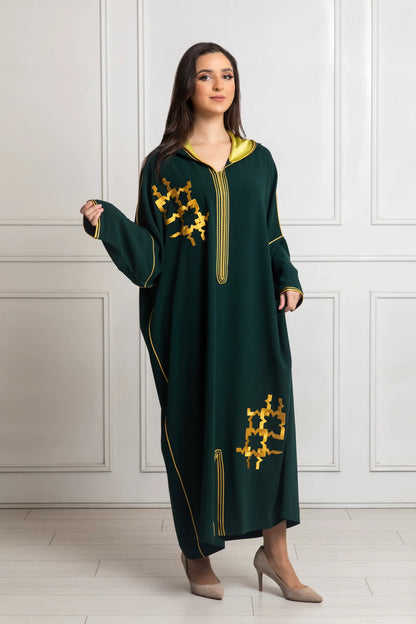 Djellaba Mosaïque - Oversize en Broderie