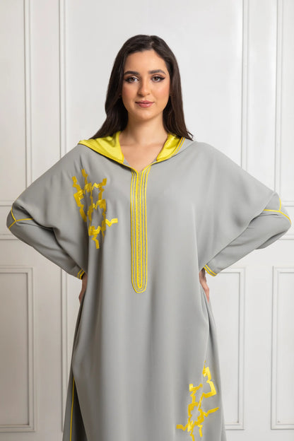 Djellaba Mosaïque - Oversize en Broderie