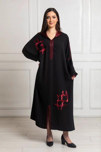 Djellaba Mosaïque - Oversize en Broderie