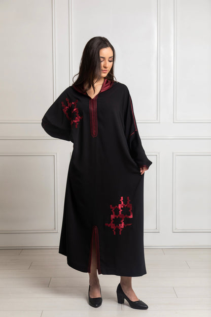 Djellaba Mosaïque - Oversize en Broderie