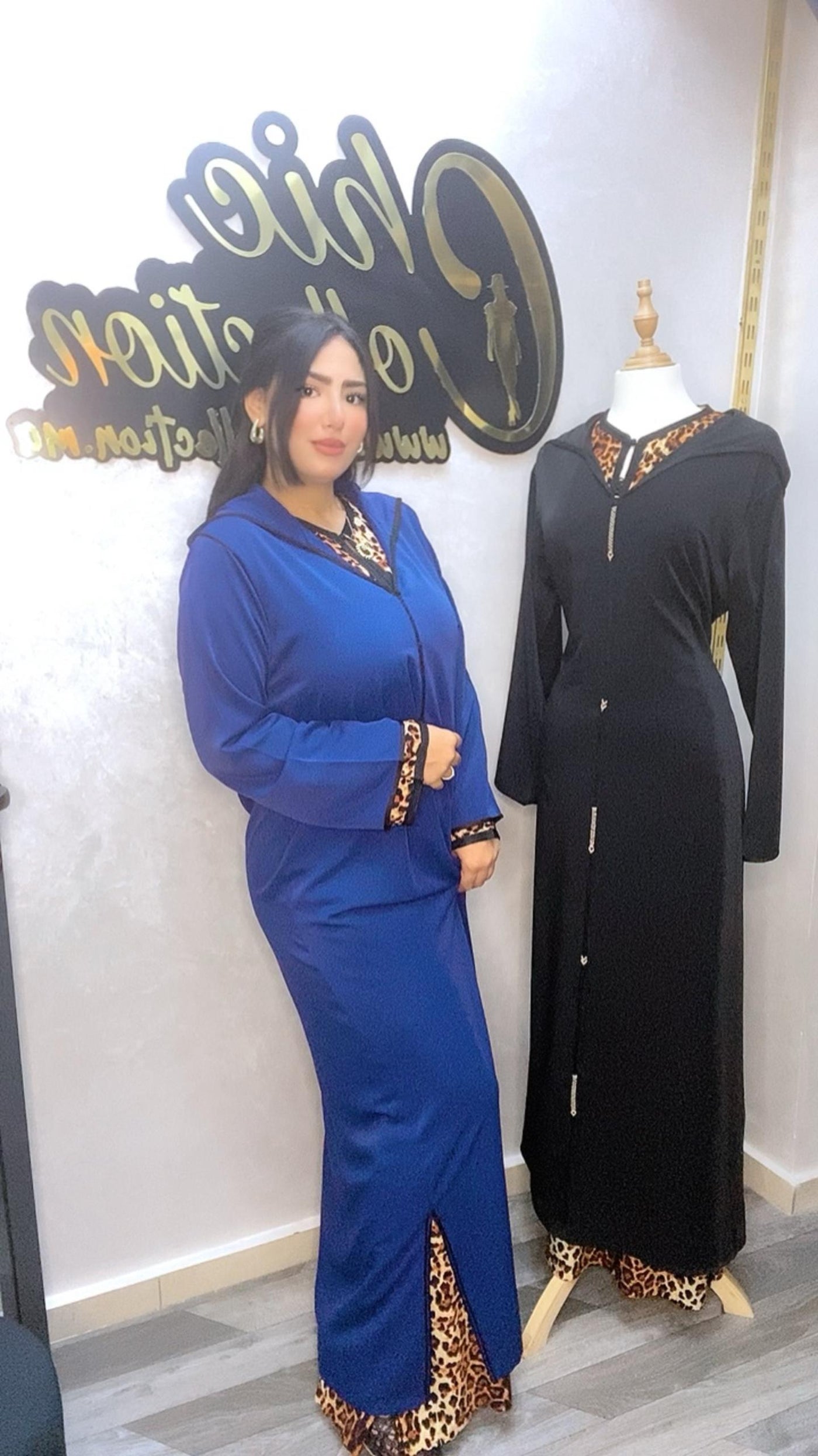 jelaba et caftan leopard