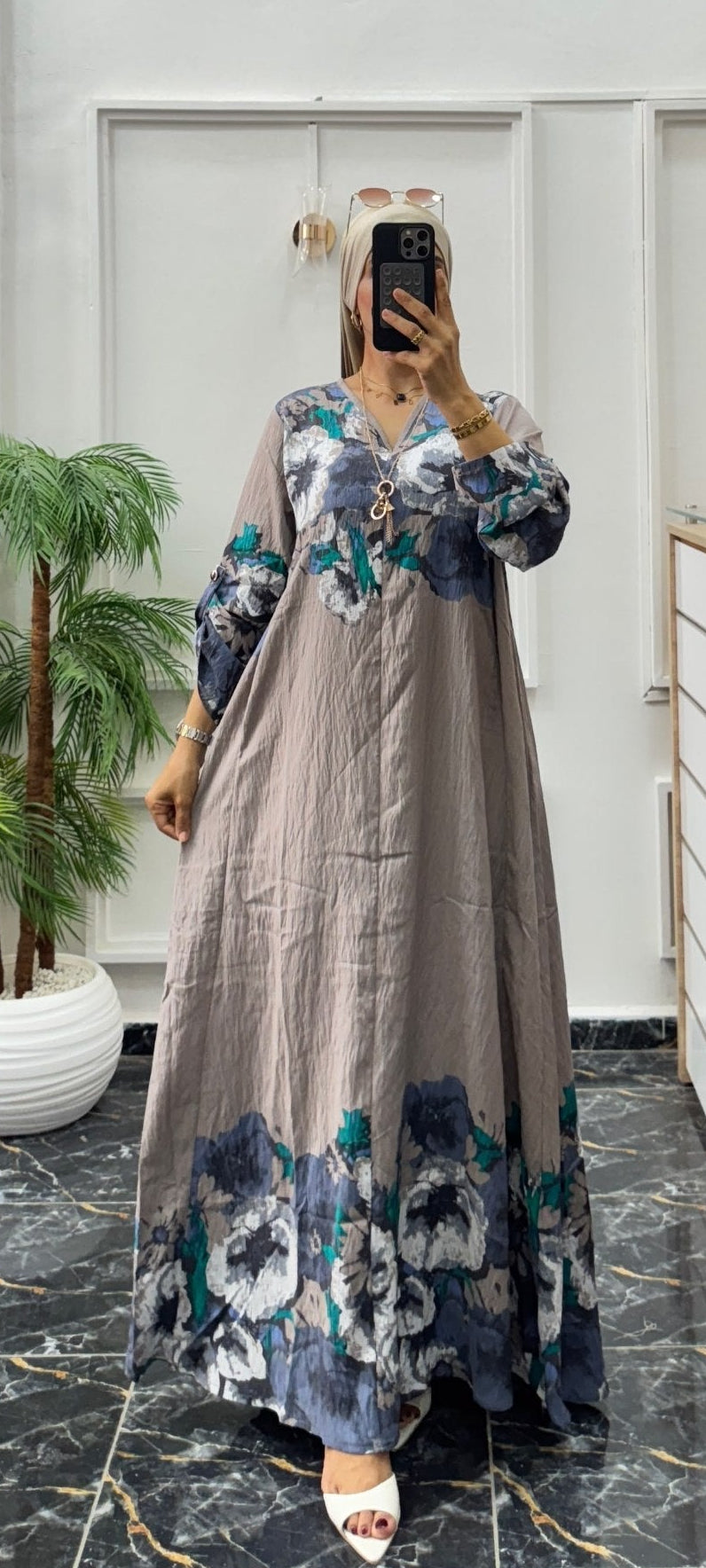 Robe fleurie