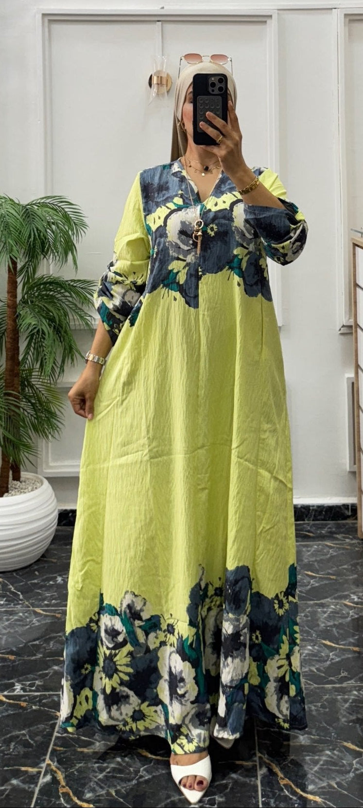 Robe fleurie