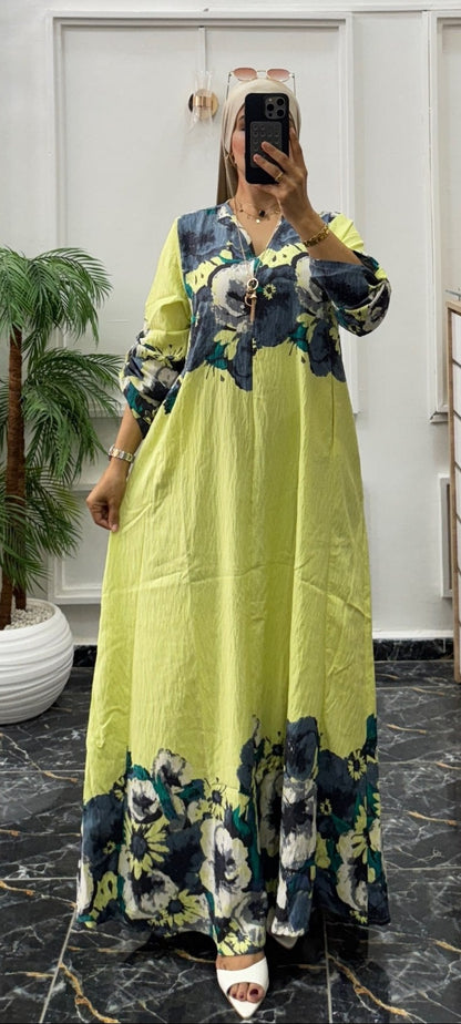 Robe fleurie